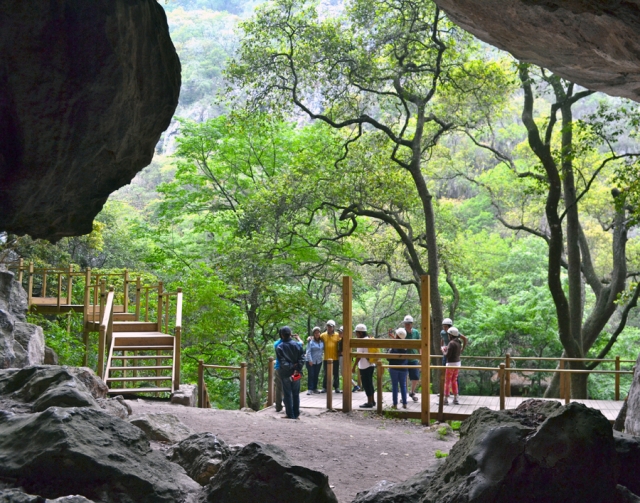 Entrada a la cuevas